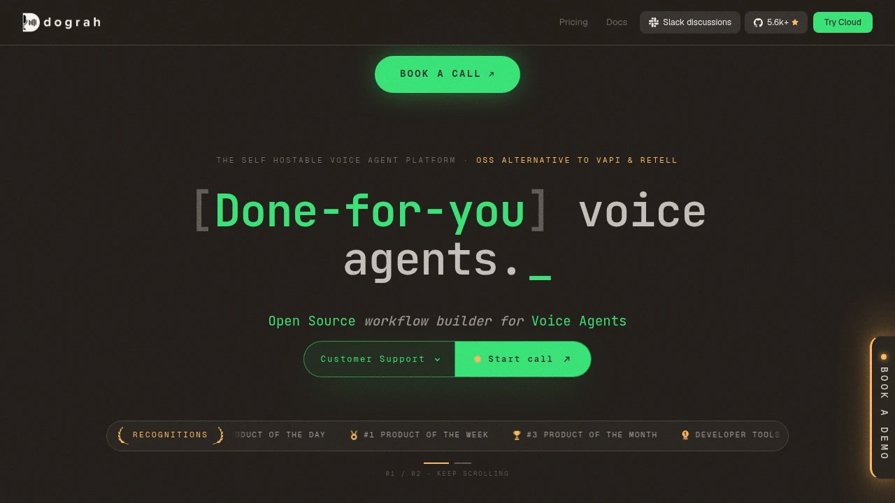 Dograh screenshot 1