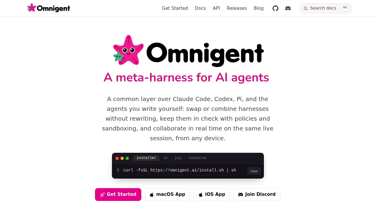 Omnigent screenshot 1