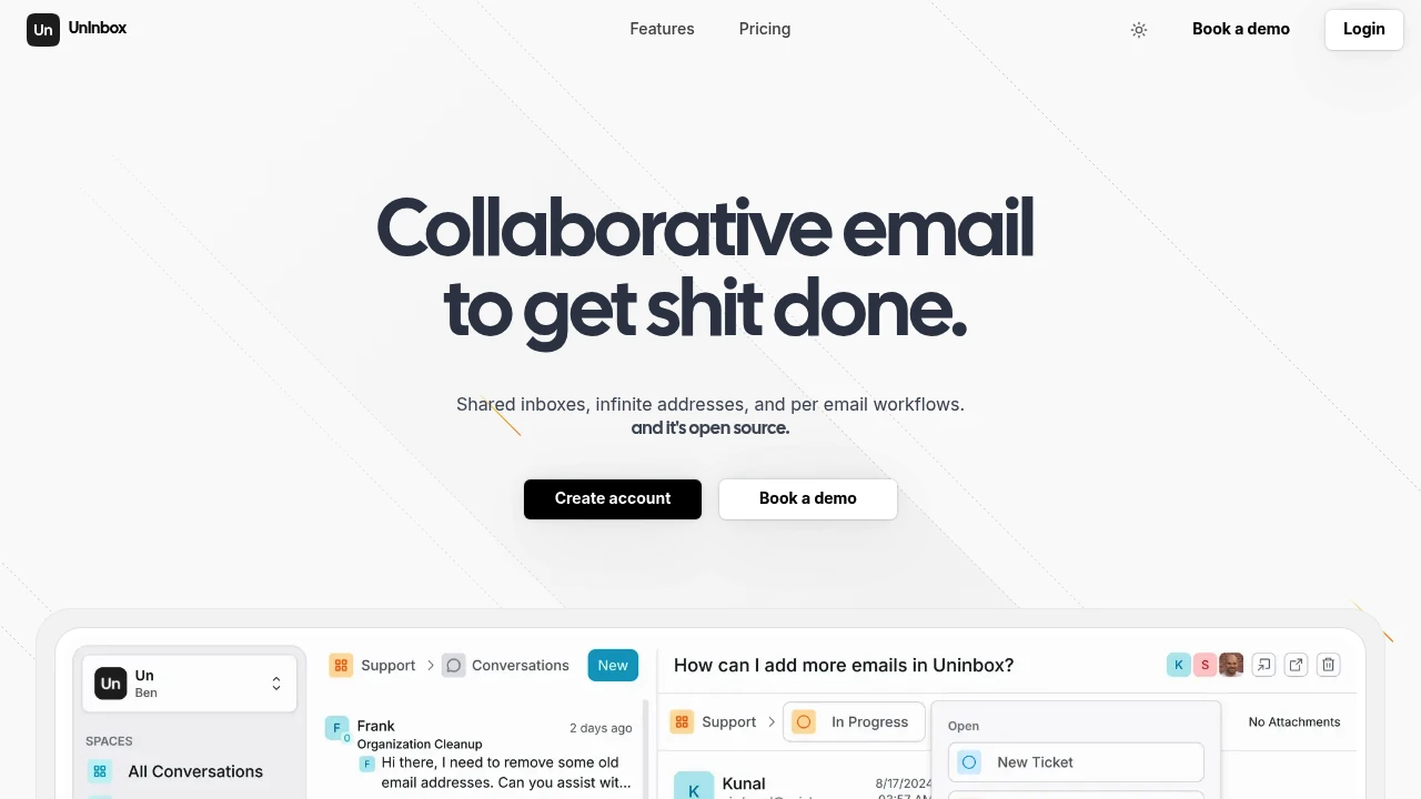 UnInbox screenshot 1