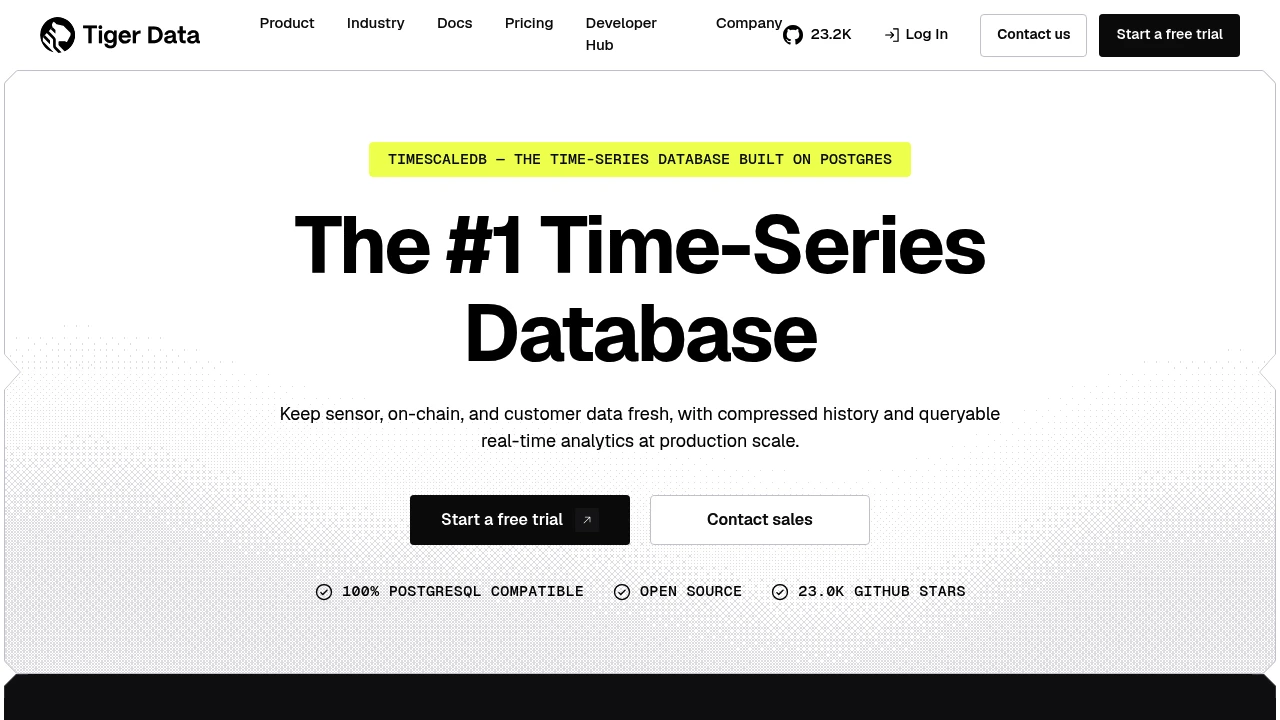 TimescaleDb screenshot 1