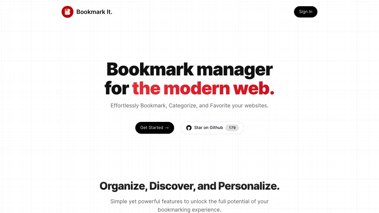 Bookmark It screenshot 1