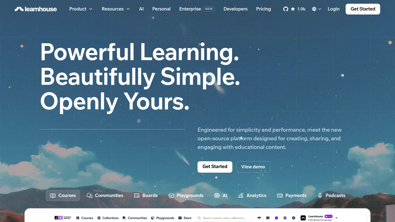 LearnHouse screenshot 1