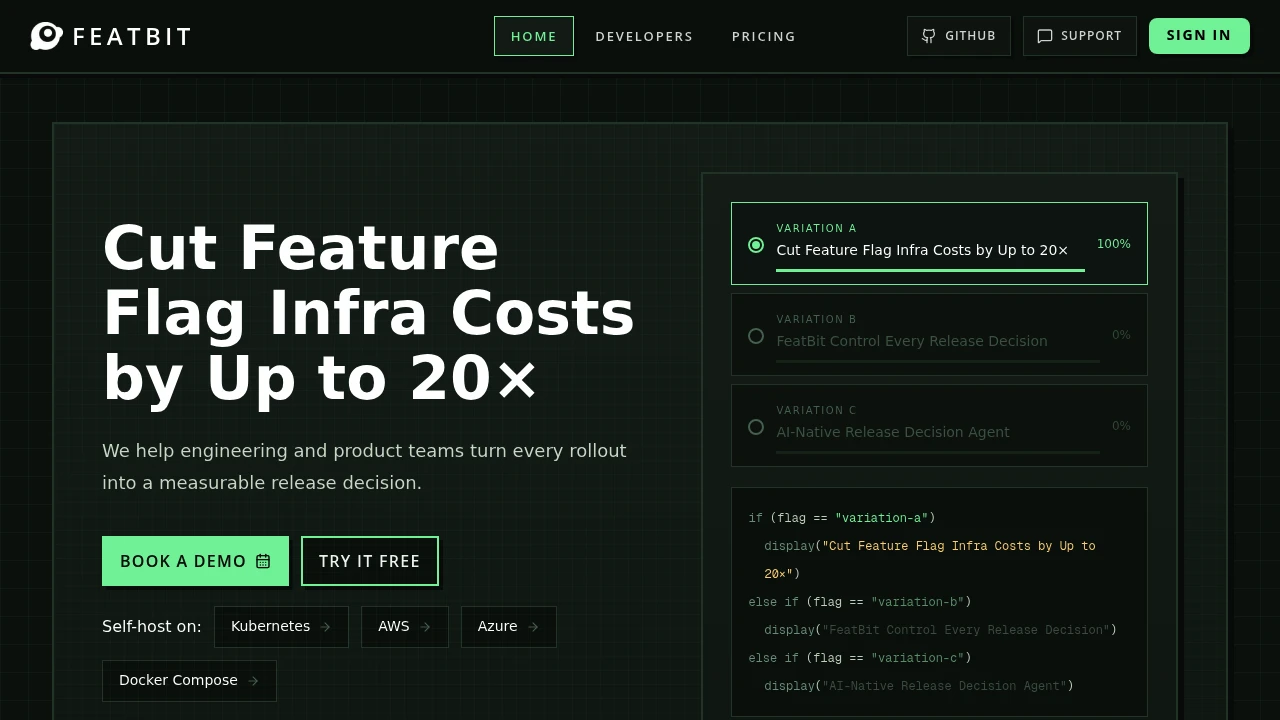 FeatBit screenshot 1
