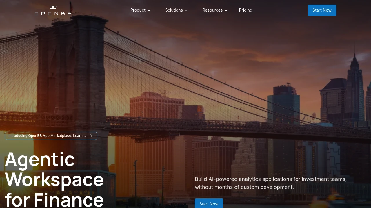 Screenshot of OpenBB