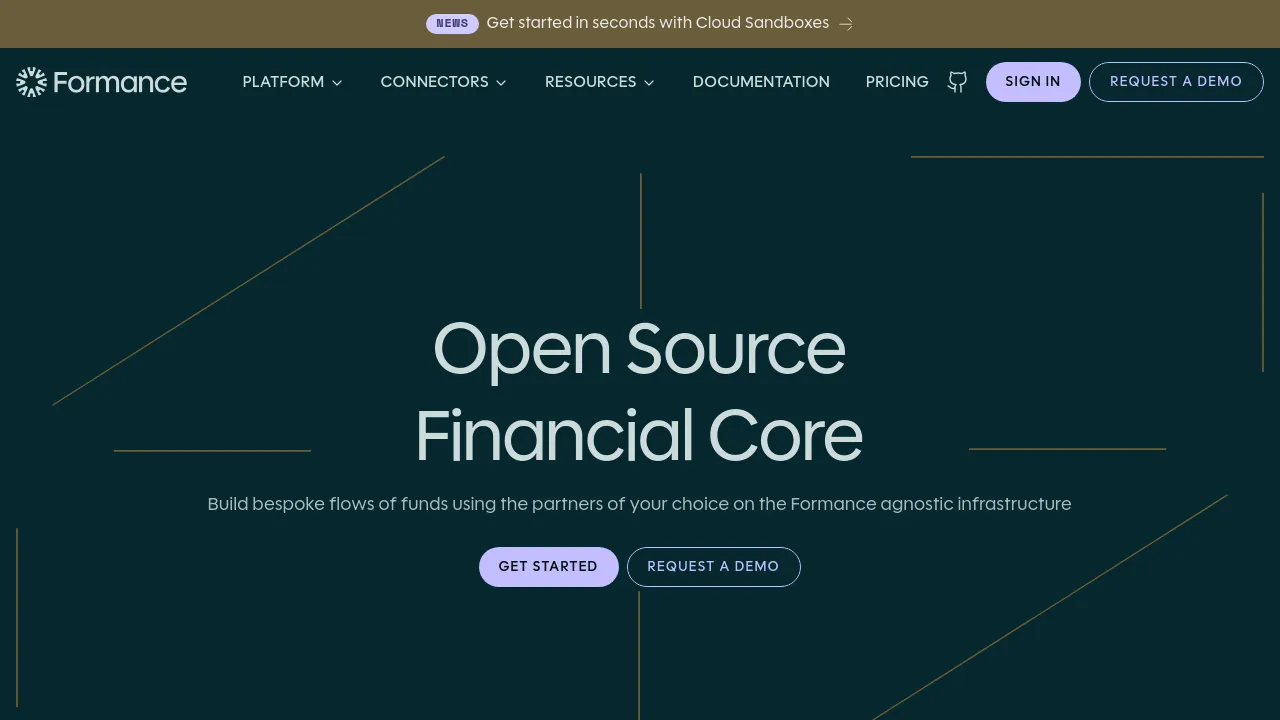 Formance screenshot 1