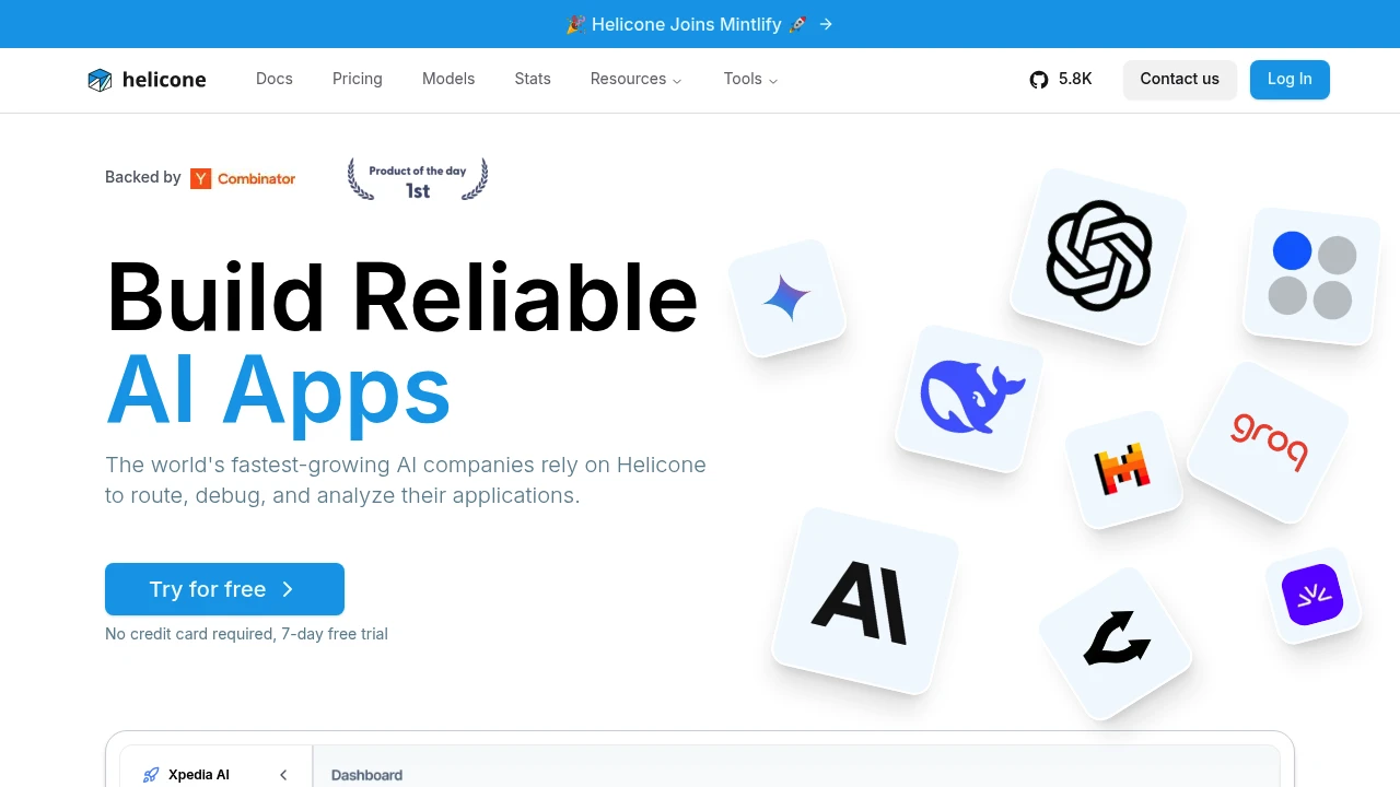 Helicone AI screenshot 1