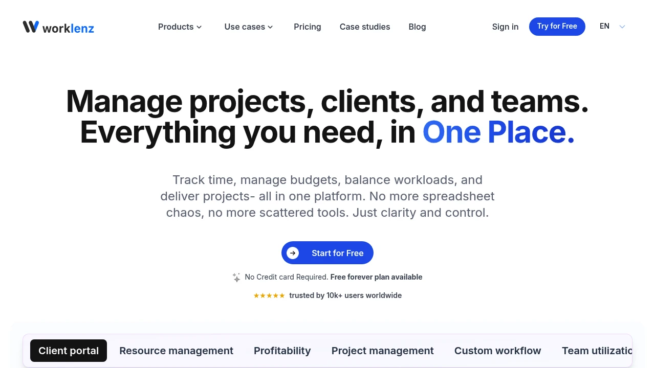 Worklenz screenshot 1