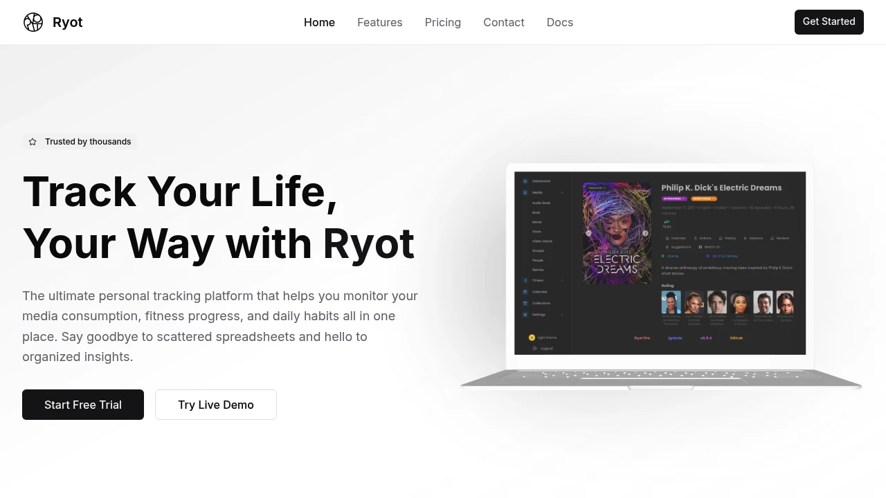 Ryot screenshot 1