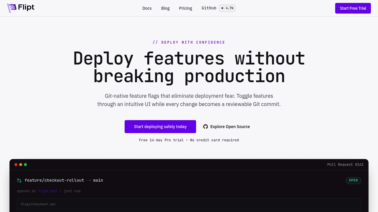 Flipt screenshot 1