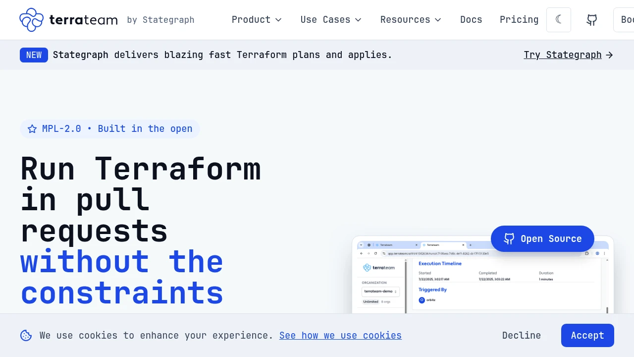 Terrateam screenshot 1