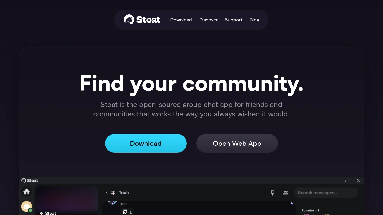 Stoat screenshot 1