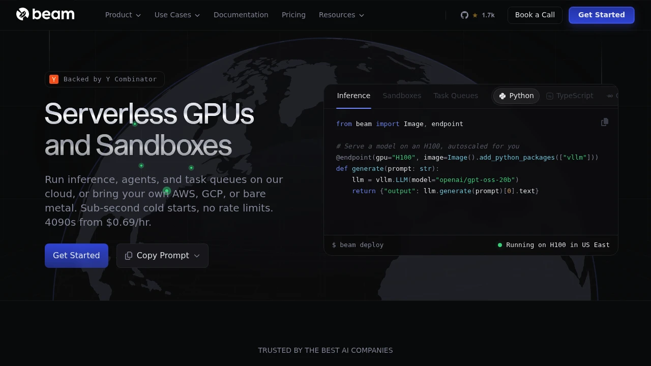 Beam screenshot 1