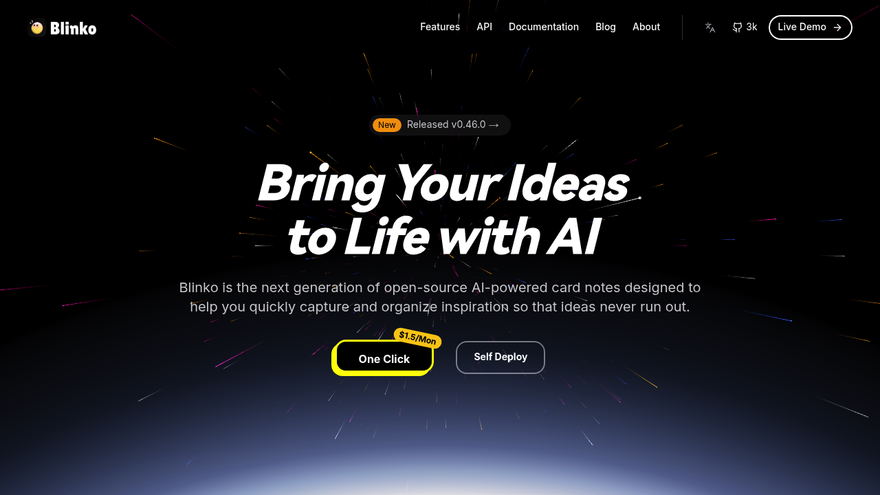 Blinko screenshot 1