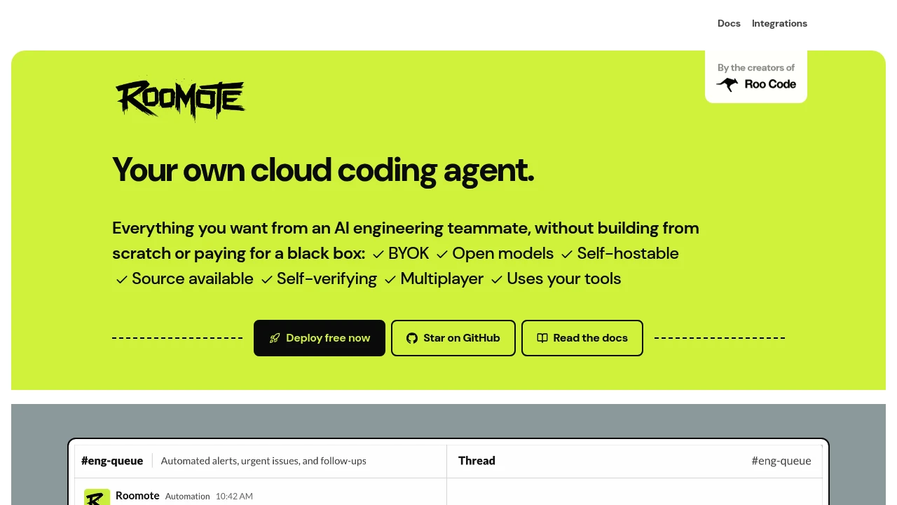 Roomote screenshot 1