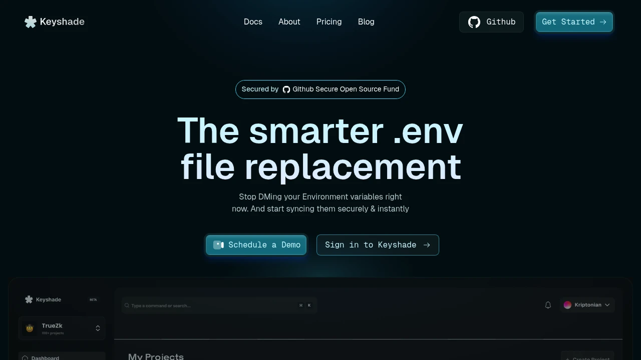 Keyshade screenshot 1