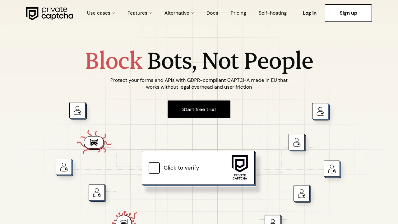 Private Captcha screenshot 1