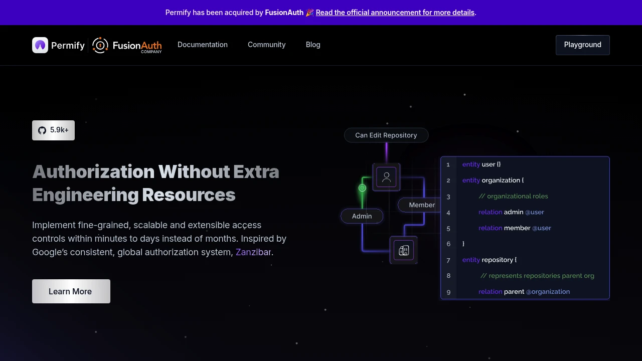 Permify screenshot 1