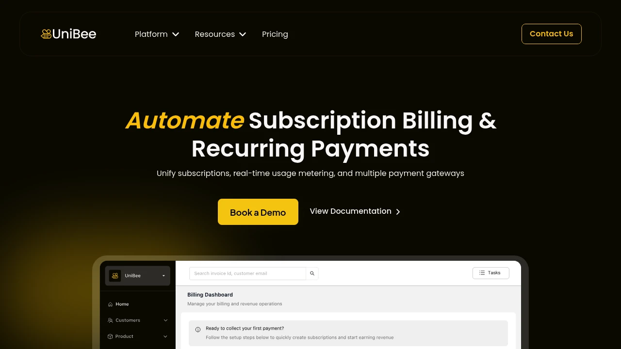 UniBee screenshot 1