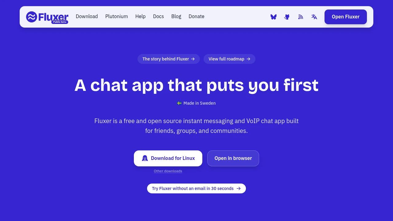 Fluxer screenshot 1