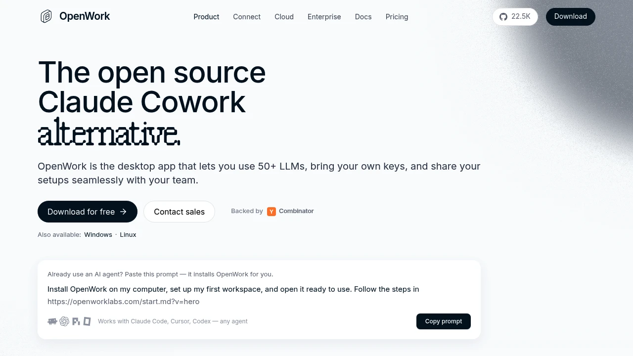 OpenWork screenshot 1