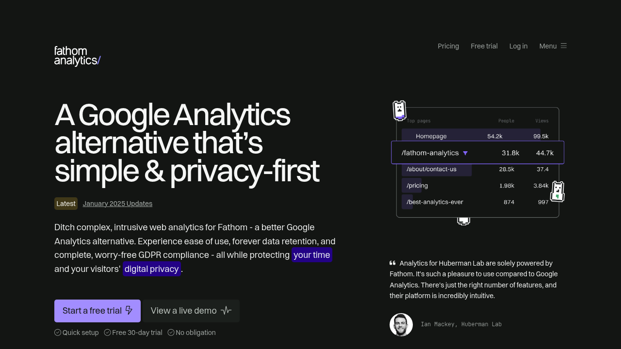 Screenshot of Fathom Lite