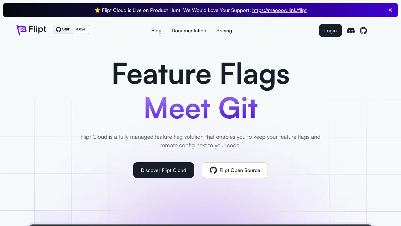 Screenshot of Flipt