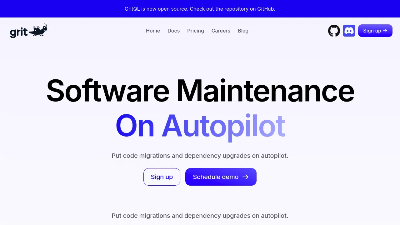 Screenshot of Grit