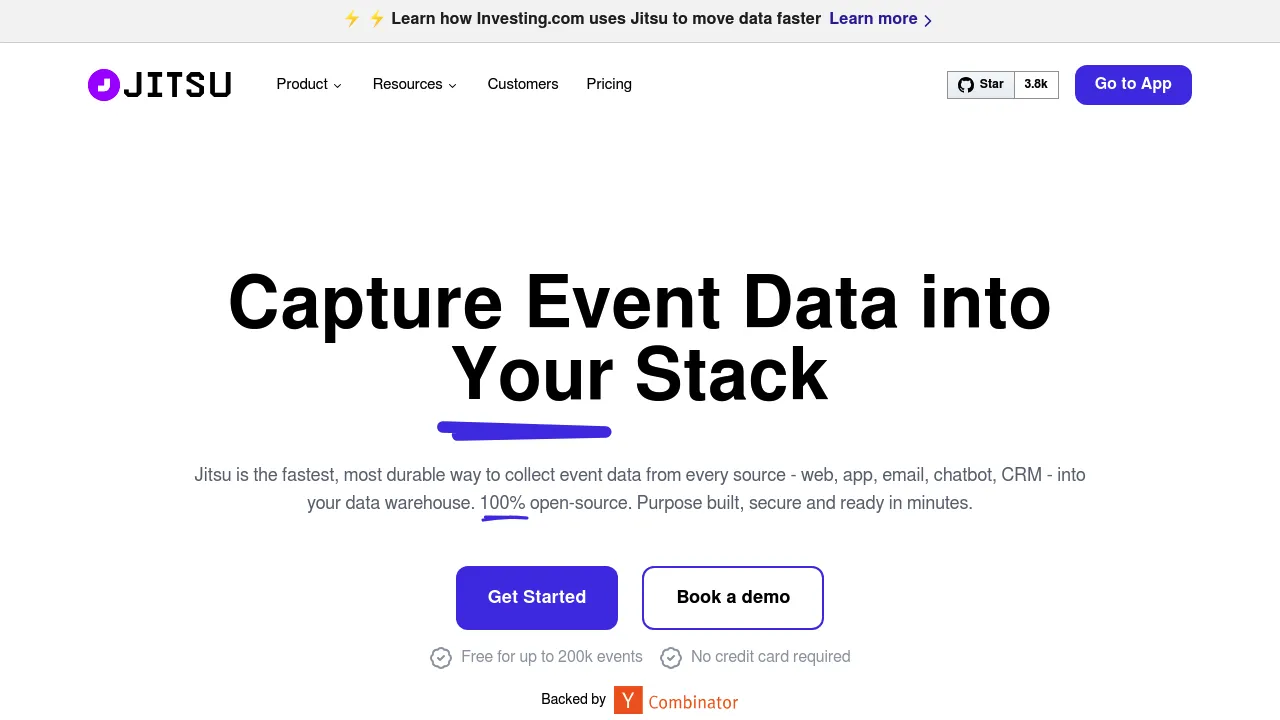 Screenshot of Jitsu