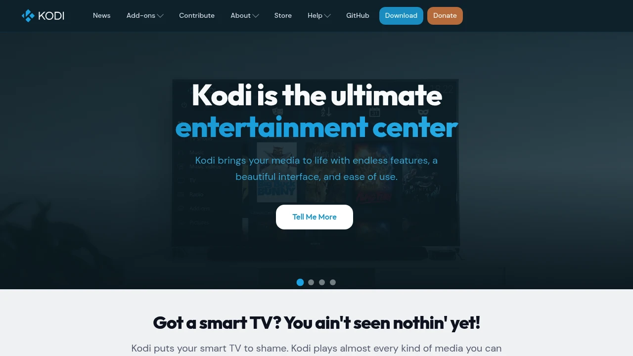 Kodi screenshot 1