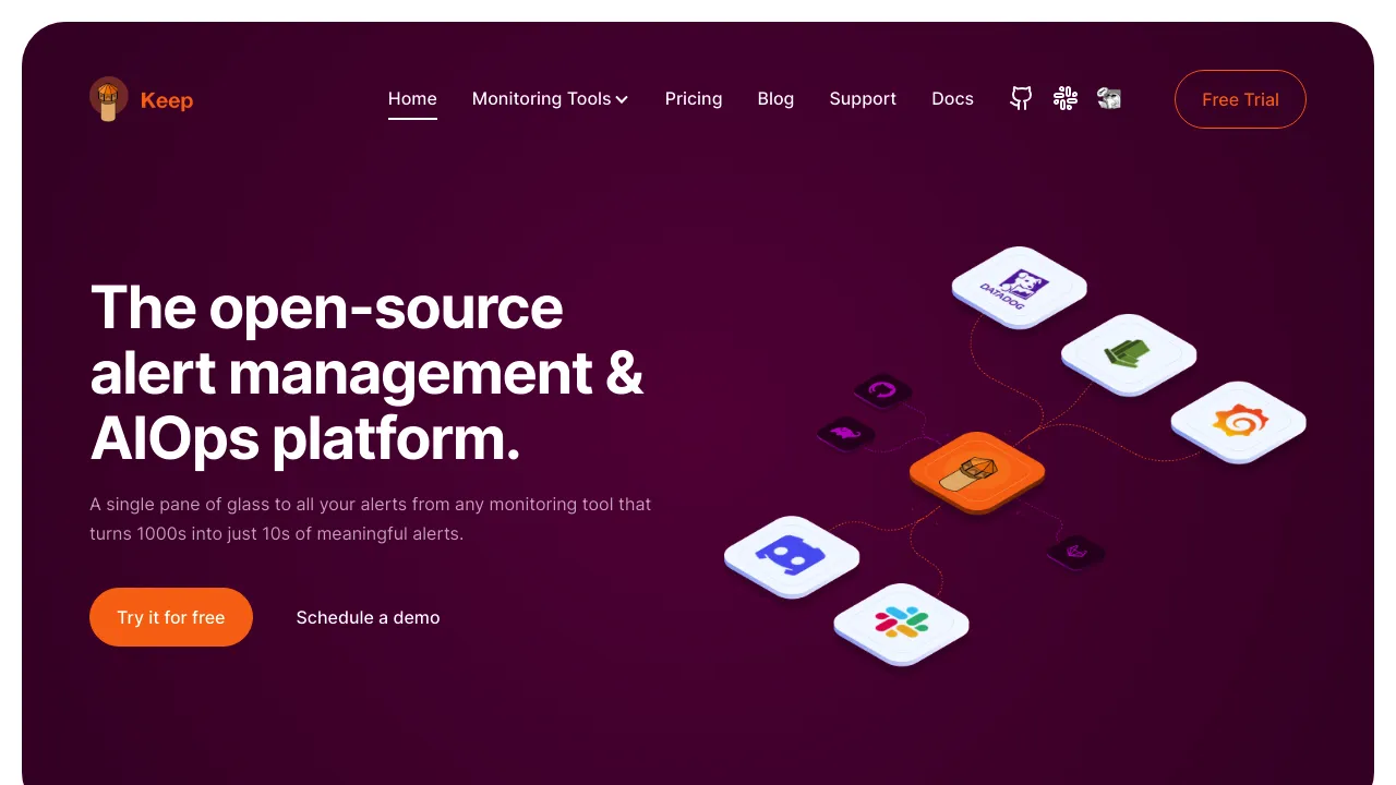 Screenshot of Keep