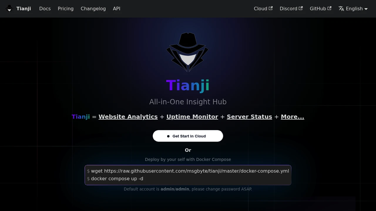 Tianji screenshot 1