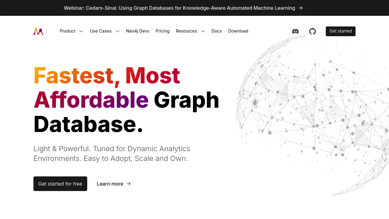 Screenshot of Memgraph