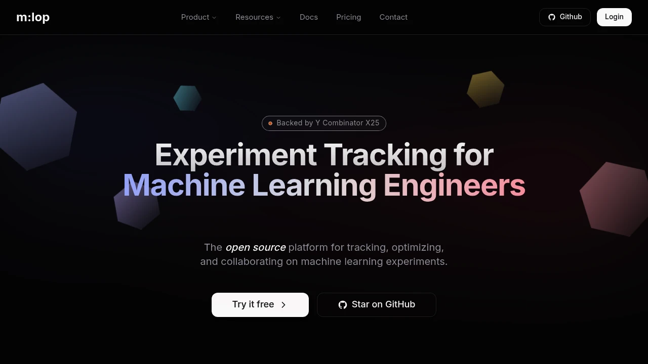 Screenshot of mlop