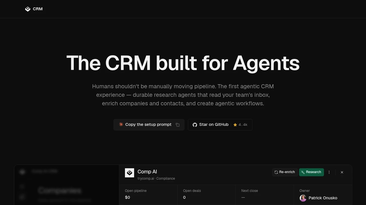 CRM screenshot 1