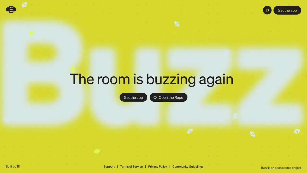 Buzz screenshot 1