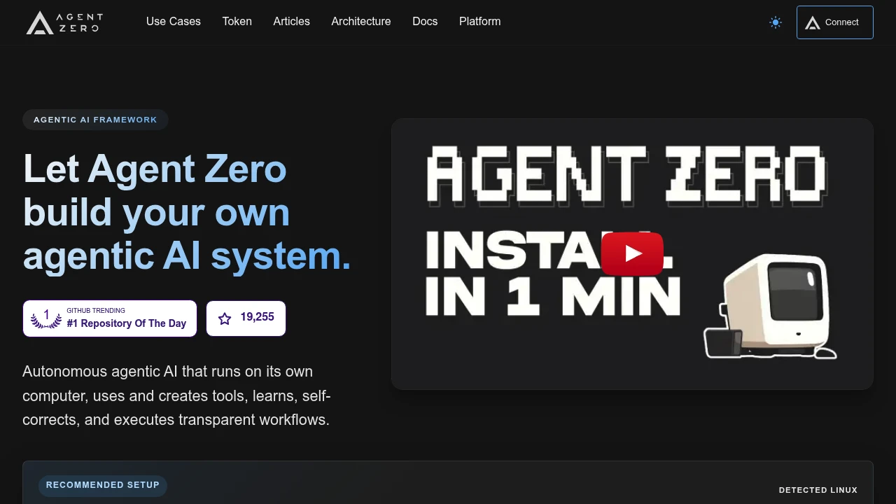 Agent Zero screenshot 1