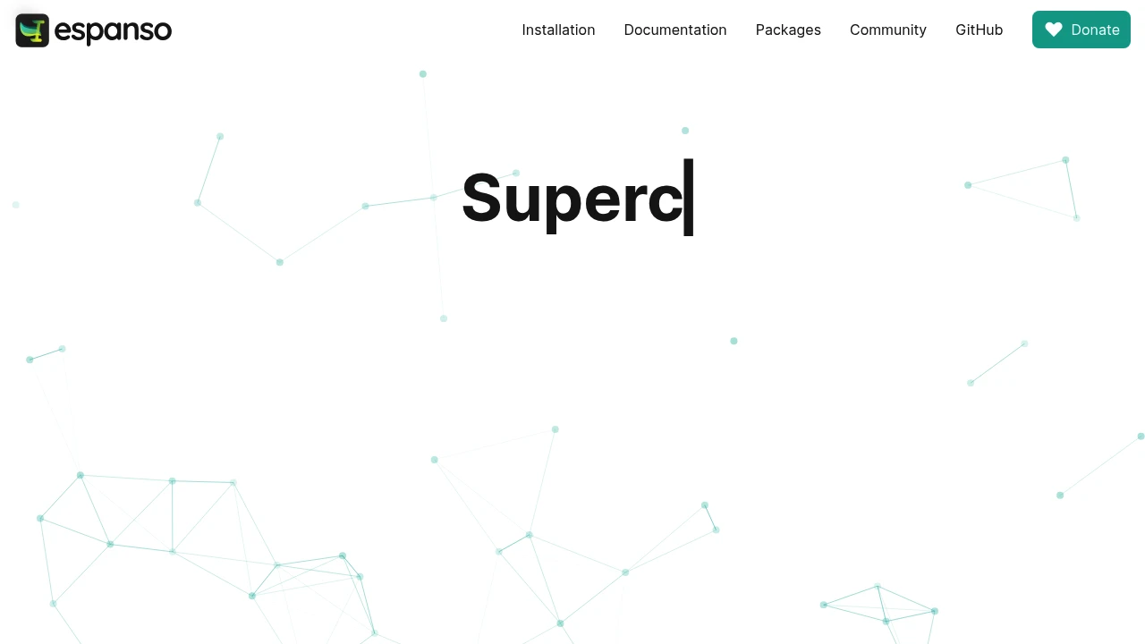 Espanso screenshot 1