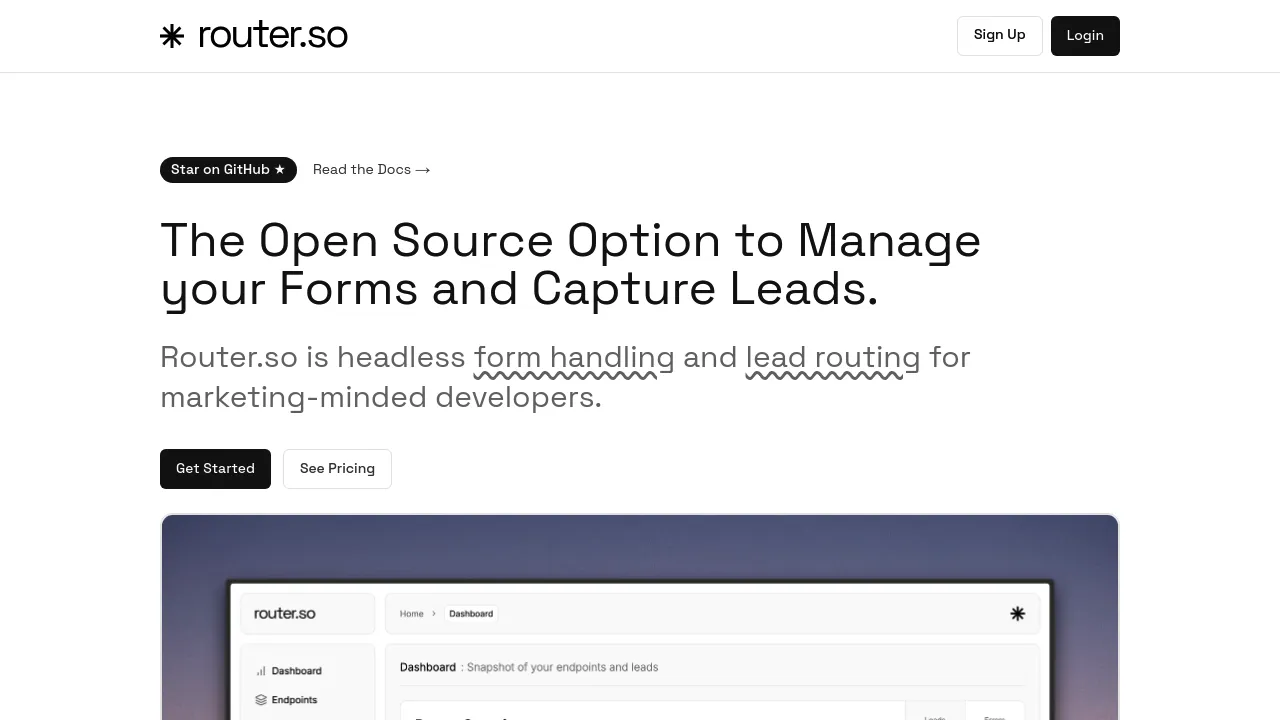 Router.so: Open Source Alternative to Tally, Google Forms and Typeform ...