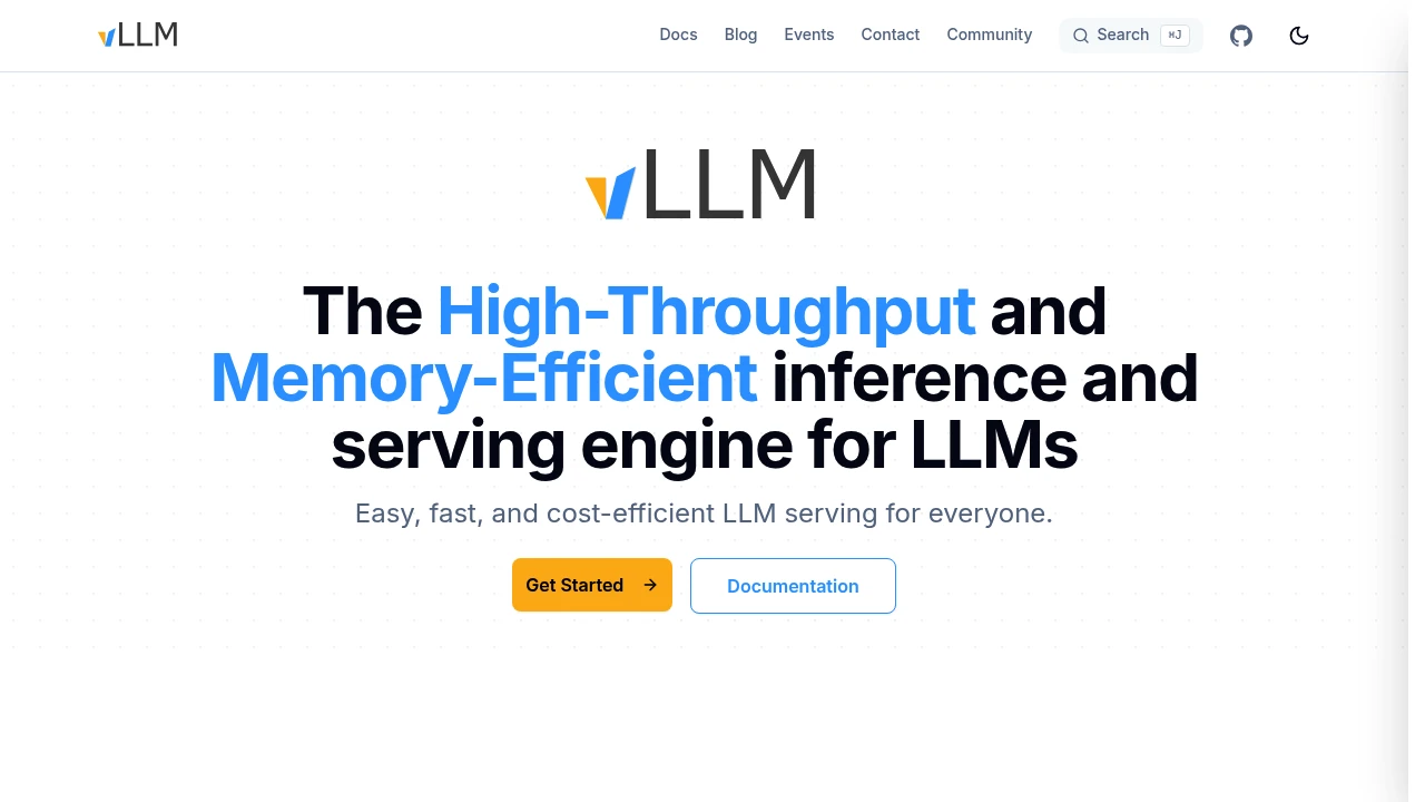 vLLM screenshot 1