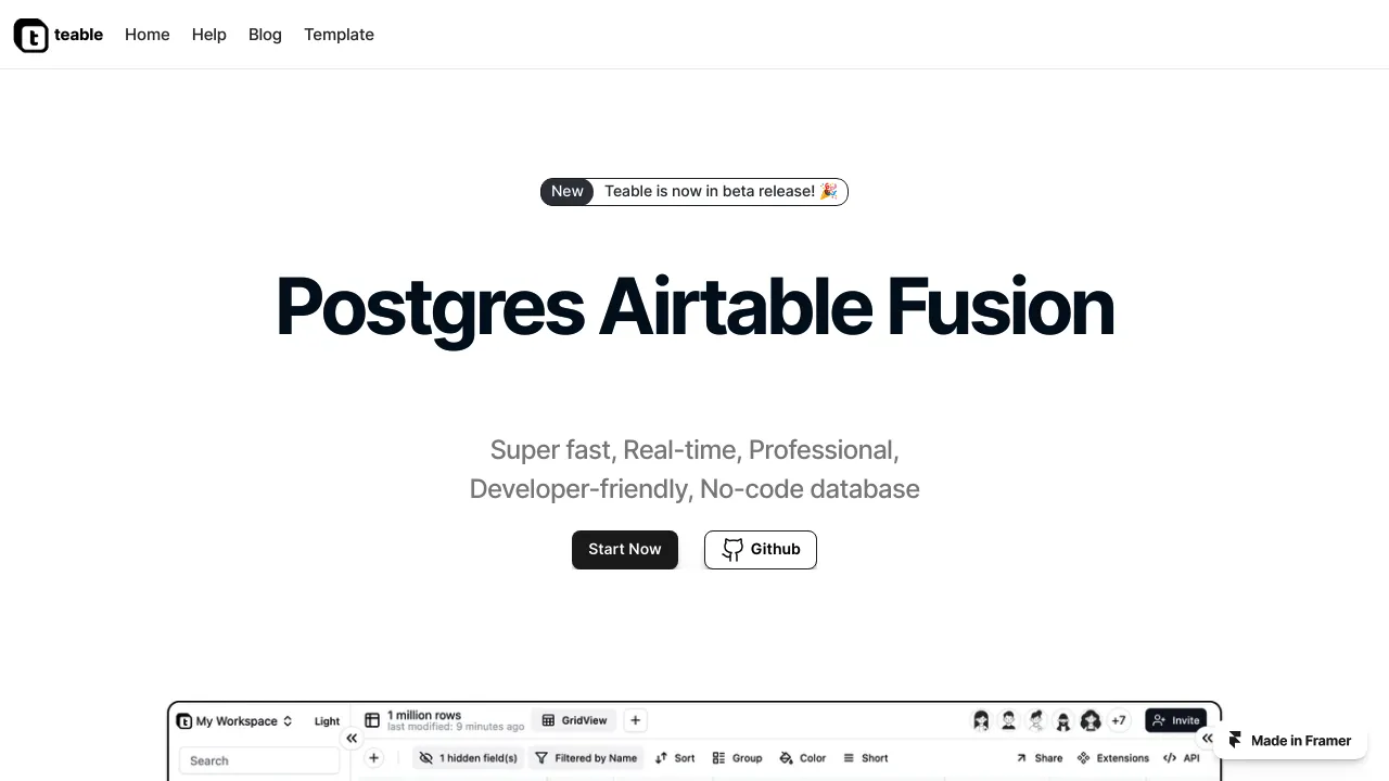 Teable Open Source Alternative To Airtable Google Sheets And Teable open source alternative to airtable google sheets and