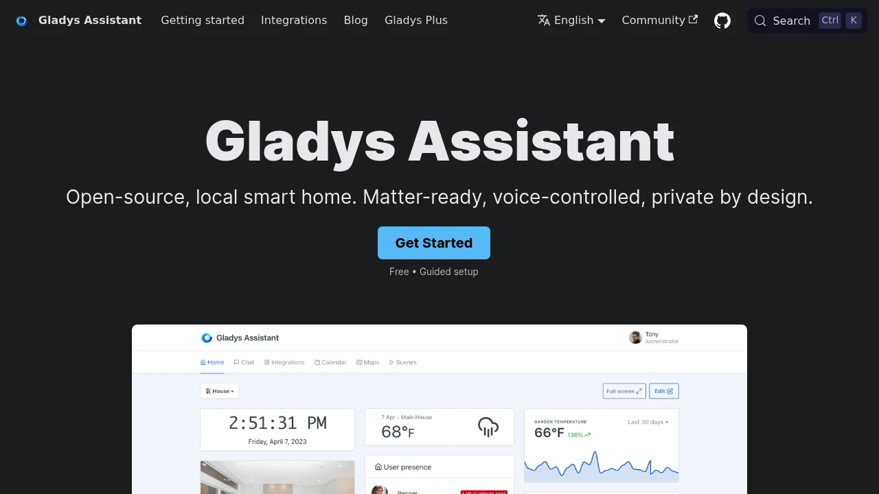 Gladys Assistant screenshot 1