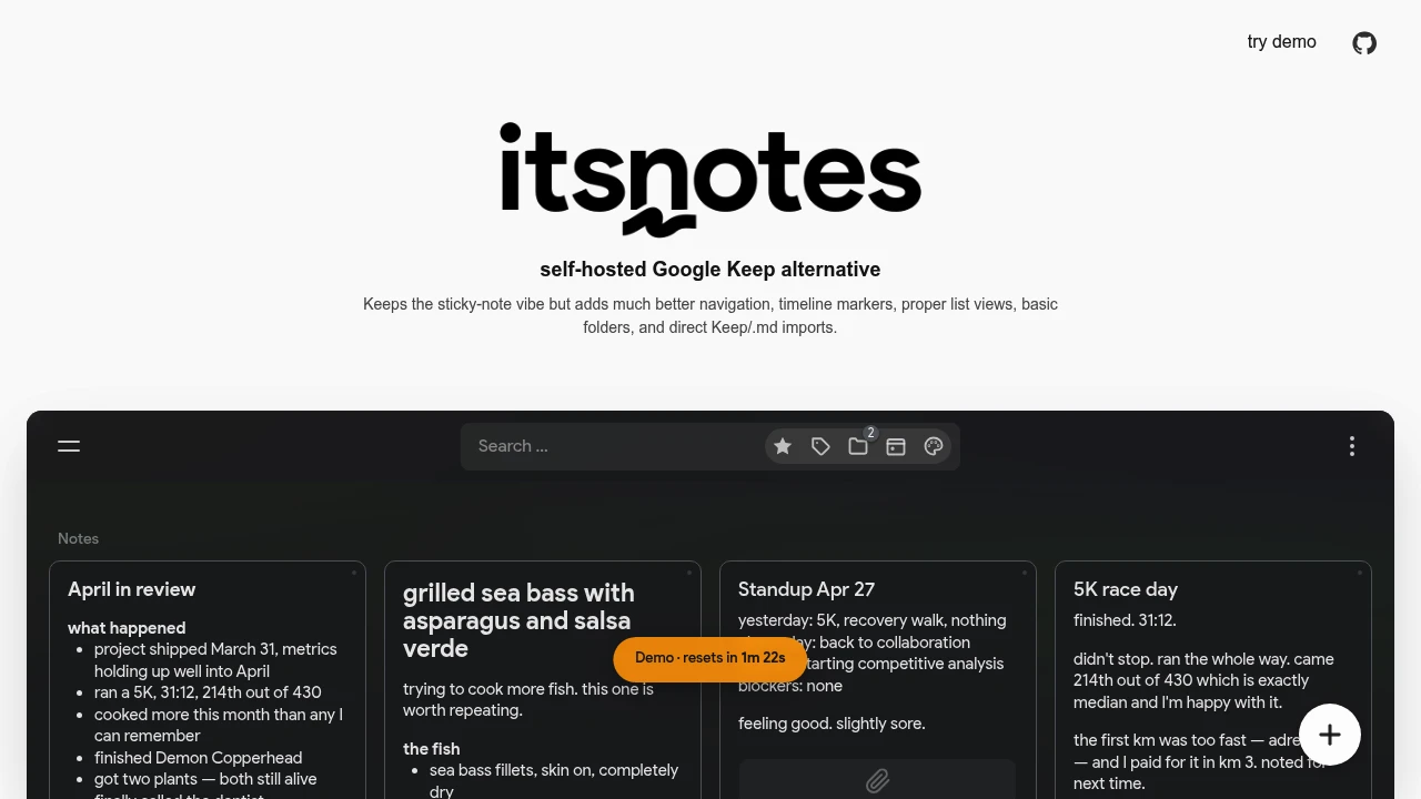 itsnotes screenshot 1